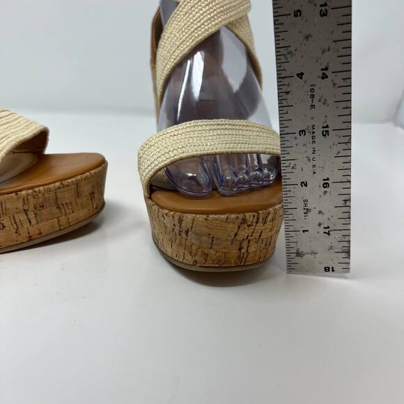 Steve Madden Elwyn Women's Cork Wedge Sandals - Picture 13 of 13